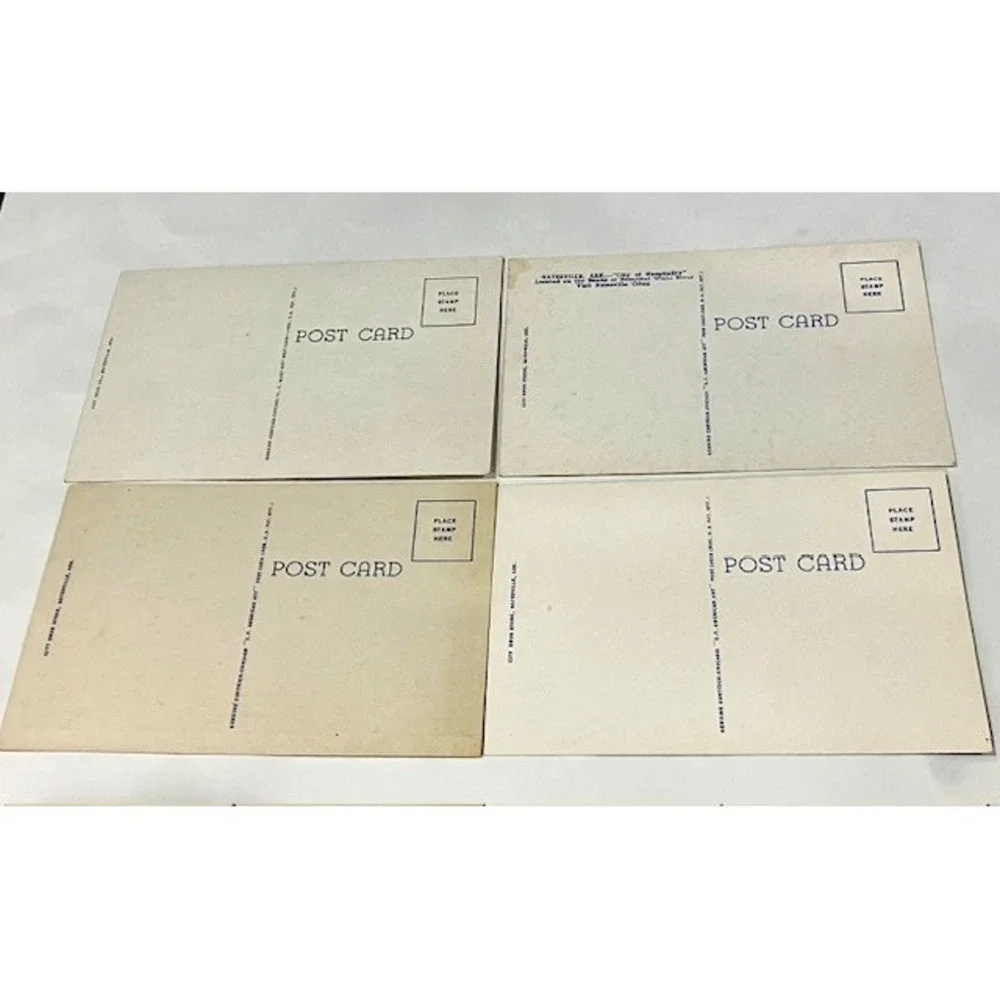 Vintage Batesville Arkansas Postcards Set of 4 Unused Cards